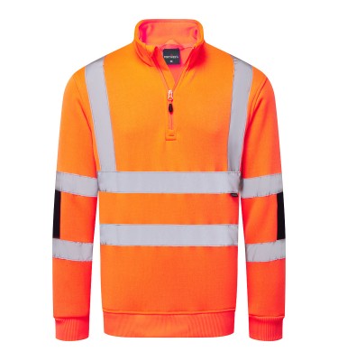 Hi-Vis Knit  1/2Zip Sweatshirt