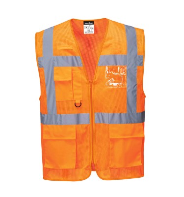 Athens Hi-Vis Mesh Executive Vest