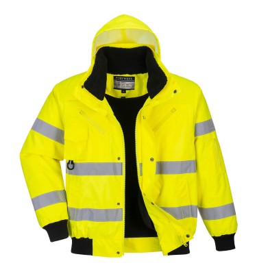 Hi-Vis 3-in-1 Bomber Jacket