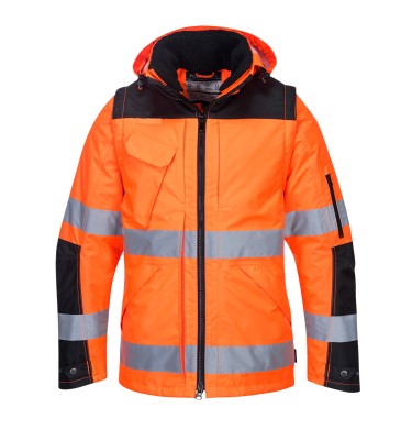 Hi-Vis 3-in-1 Contrast Winter Pro Jacket