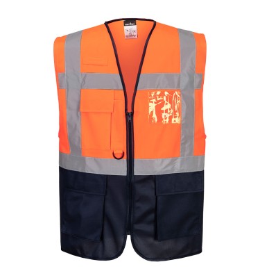 Warsaw Hi-Vis Contrast Executive Vest