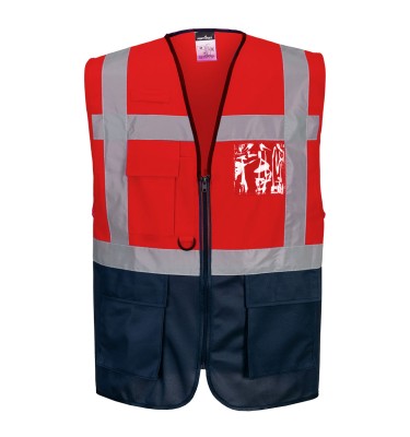 Warsaw Hi-Vis Contrast Executive Vest