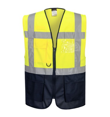 Warsaw Hi-Vis Contrast Executive Vest