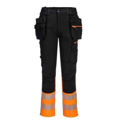 DX4 Hi-Vis Class 1 Detachable Holster Pocket Craft Trousers