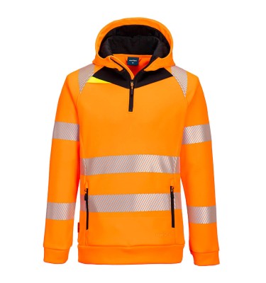 DX4 Hi-Vis 1/4 Zip Hoodie