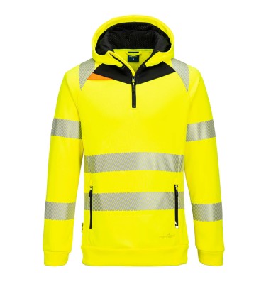 DX4 Hi-Vis 1/4 Zip Hoodie