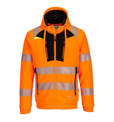 DX4 Hi-Vis Zip Hoodie