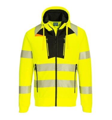 DX4 Hi-Vis Zip Hoodie