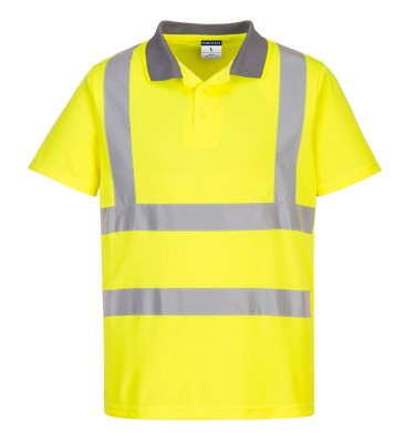 Eco Hi-Vis Polo Shirt S/S (6 Pack)