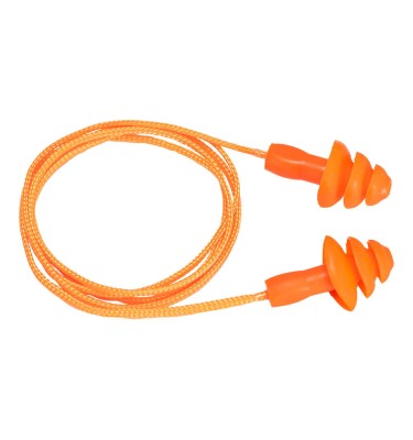 Reusable Corded TPR Ear Plugs (50 Pairs)