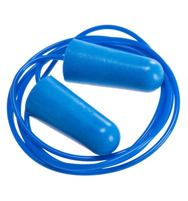 Detectable Corded PU Ear Plugs (200 Pairs)