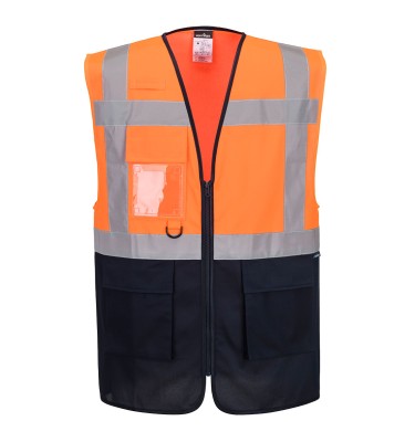 ES1 Essential Hi-Vis Contrast Executive Vest