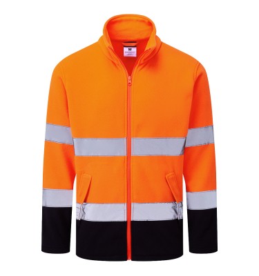 ES1 Essential Hi-Vis Contrast Fleece