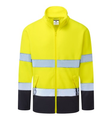 ES1 Essential Hi-Vis Contrast Fleece