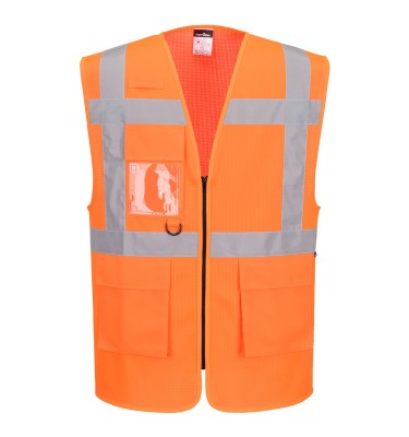 ES1 Essential Hi-Vis Mesh Executive Vest