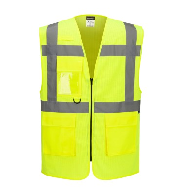 ES1 Essential Hi-Vis Mesh Executive Vest