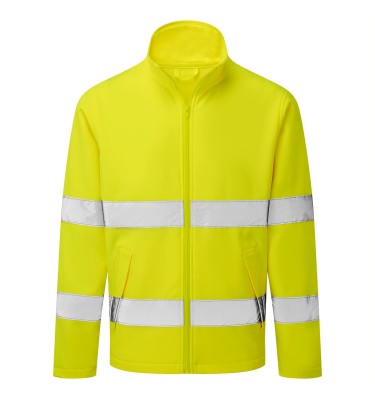 ES1 Essential Hi-Vis Softshell Jacket (2L)