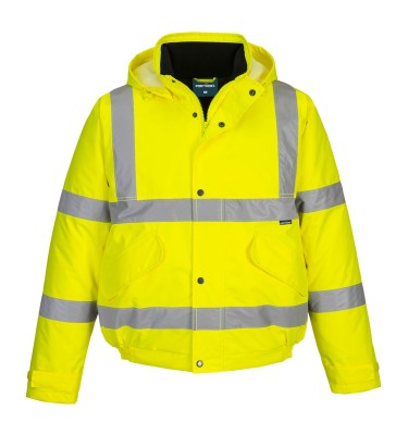 ES1 Essential Hi-Vis Winter Bomber Jacket