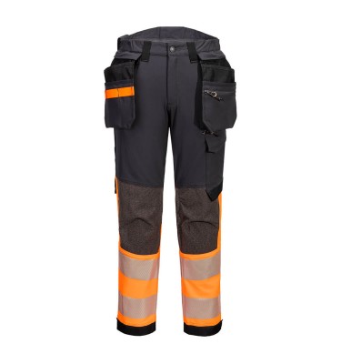 EV4 Hi-Vis Stretch Detachable Holster Class 1 Trousers