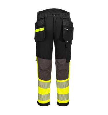 EV4 Hi-Vis Stretch Detachable Holster Class 1 Trousers