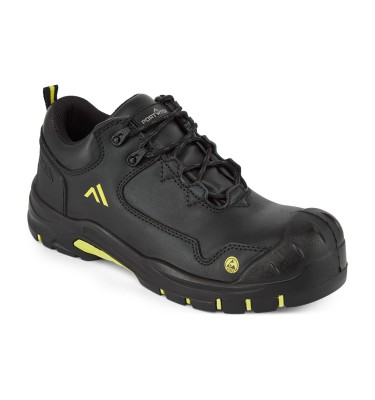 Composite Action Leather Low Shoe S3S ESD HRO SR SC FO
