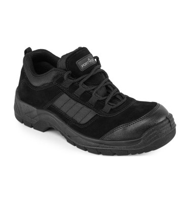Composite Cow Suede Leather Low Shoe S1 SR