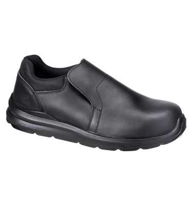 Composite Action Leather Slip On Shoes S3S SR FO