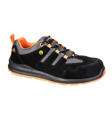 Composite Cow Suede Leather Trainer S1 ESD SR FO