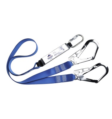Double Webbing 1.8m Lanyard With Shock Absorber