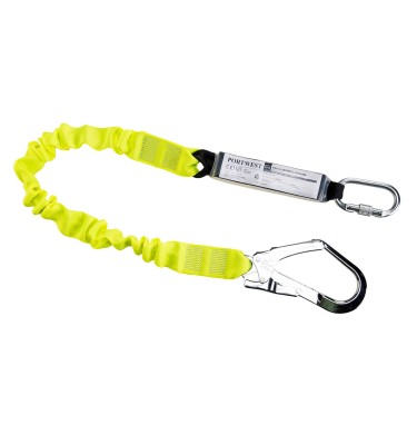 Single Elasticated 1.8m Lanyard With Shock Absorber