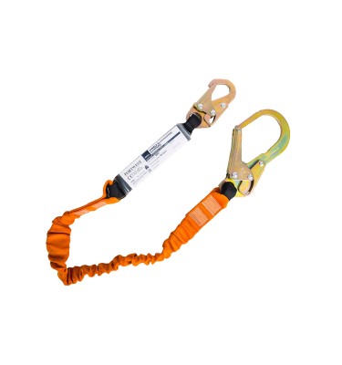 Single 140kg 1.8m Lanyard with Shock Absorber