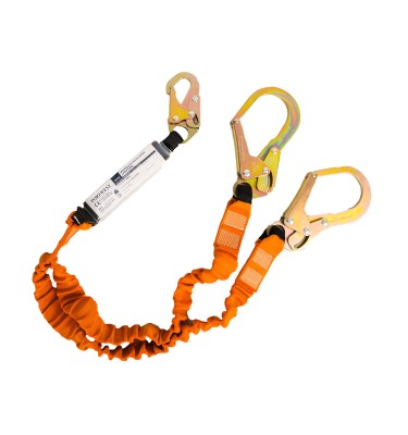 Double 140kg 1.8m Lanyard with Shock Absorber