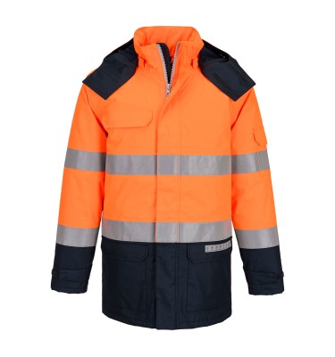 Bizflame Rain+ Hi-Vis Multi-Norm Contrast FR Winter Jacket