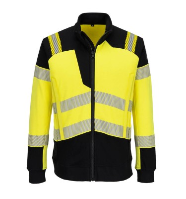 PW3 Modaflame Knit Hi-Vis FR Full Zip Sweatshirt