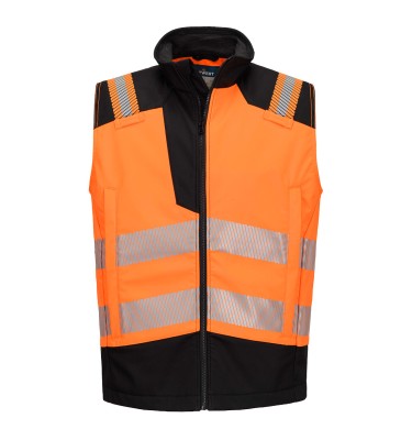 PW3 Modaflame Softshell Hi-Vis FR Gilet