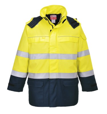 Bizflame Rain+ Hi-Vis Multi-Norm Constrast FR Jacket