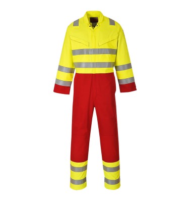 Bizflame Work Hi-Vis Contrast FR Coverall