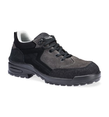 Steel Suede Leather Low Shoe  S3L CI FO SR
