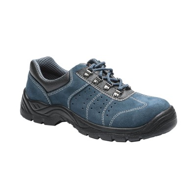 Steel Suede Leather Low Shoe S1P SRC