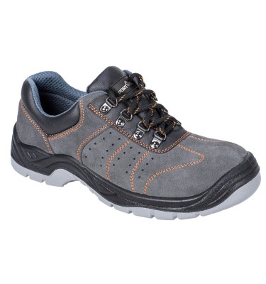 Steel Suede Leather Low Shoe S1P SRC