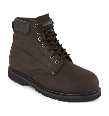 Steel Leather Welted Ankle Boot SB HRO