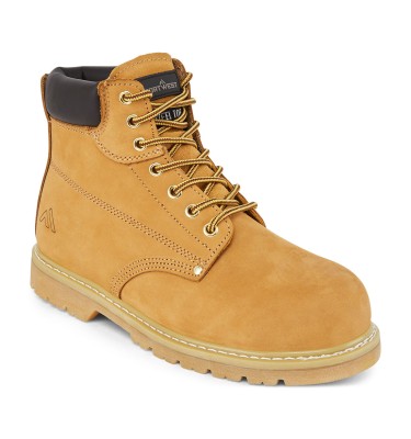 Steel Leather Welted Ankle Boot SB HRO