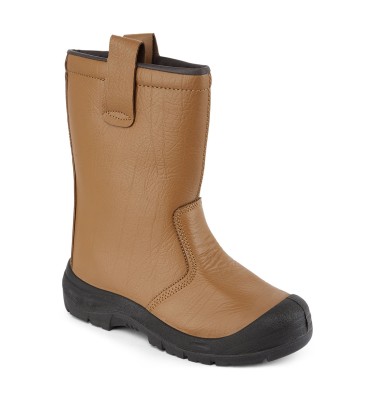 Steel Leather Rigger Boot S3 SR