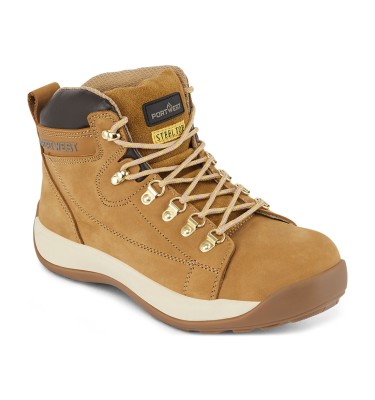 Steel Nubuck Leather Mid Boot SB HRO