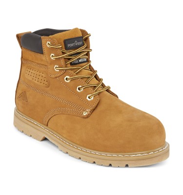 Steel Nubuck Leather Ankle Boot SBP HRO