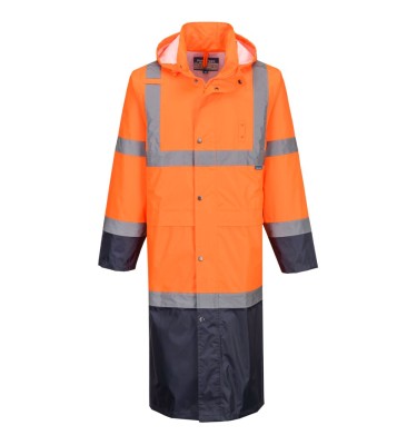 Hi-Vis Contrast Raincoat 122cm