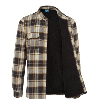 KA3 Sherpa Lined Check Shirt