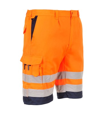 Hi-Vis Lightweight Polycotton Shorts