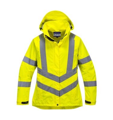 Hi-Vis Women's Breathable Rain Jacket