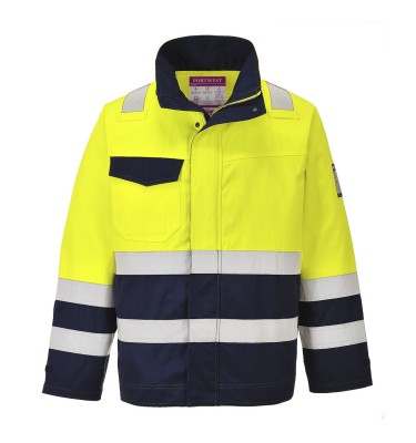 Modaflame Work Hi-Vis Multi-Norm Contrast FR Jacket